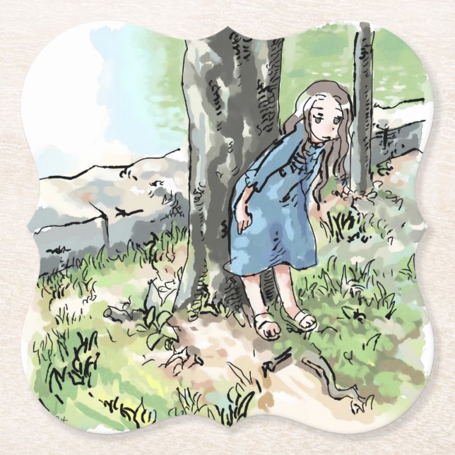 Reiji Paper Coaster (Front)