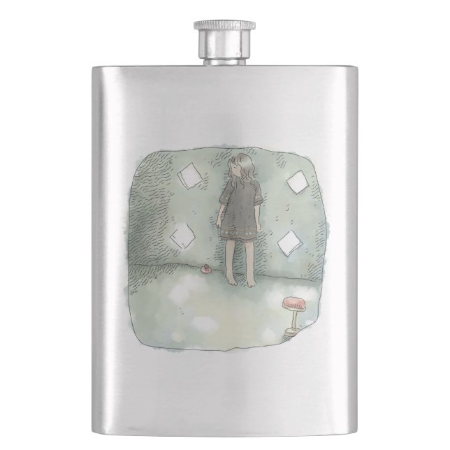 Reiji Sayaka Hip Flask (Front)