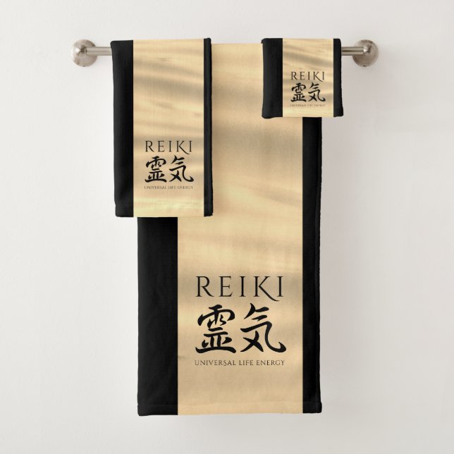 Reiki 霊 気 Japonais Calligraphic Life Energy (En situation)
