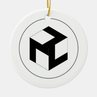 Reiki and Male Antahkarana Ceramic Ornament