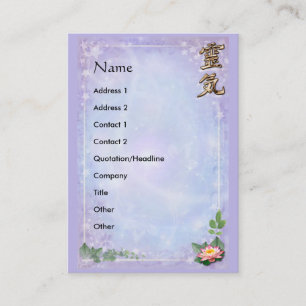 Reiki Business Card
