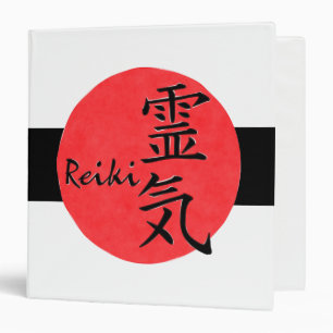 Reiki Calligraphy And Word 1 Binder