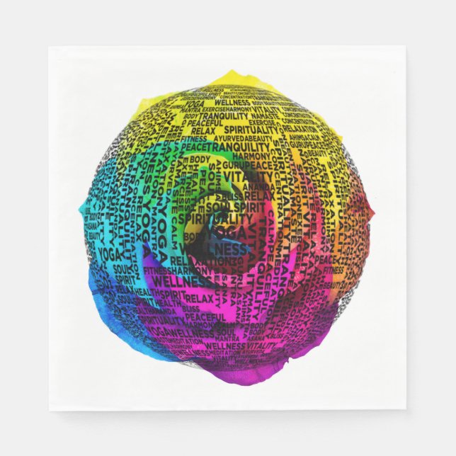 Reiki/Chakra Napkin (Front)