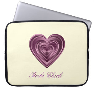 Reiki Chick Laptop Sleeve
