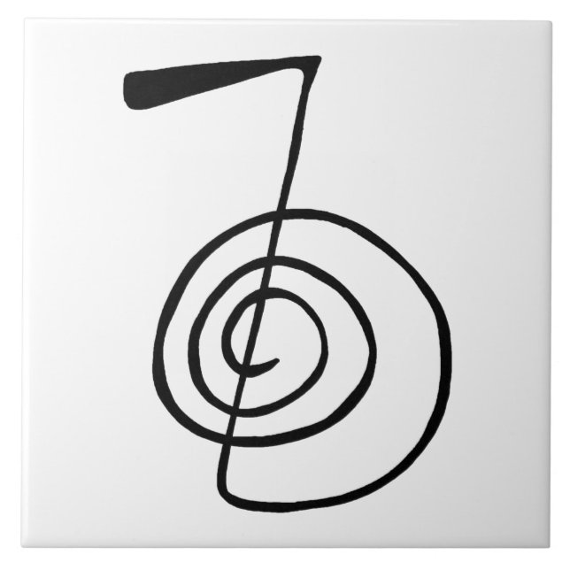 Reiki: Cho Ku Rei: The Power Symbol Tile (Front)