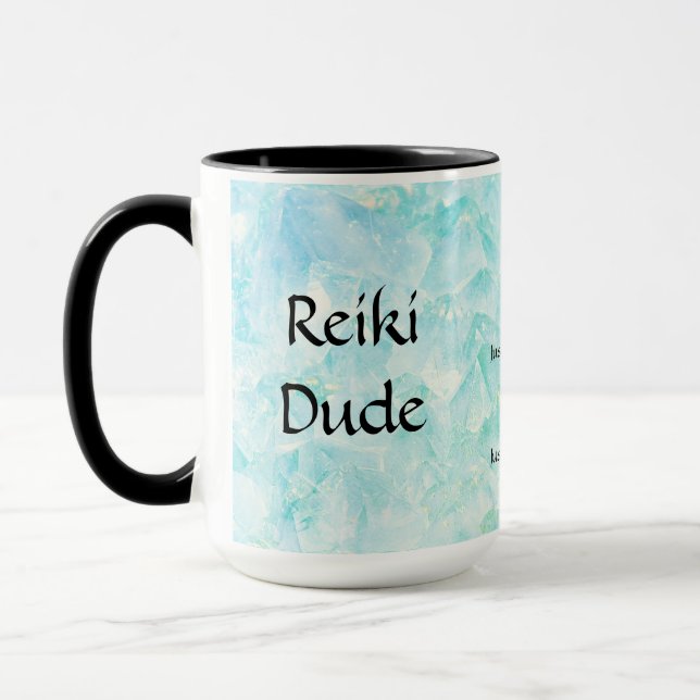 Reiki Dude Mug (Left)
