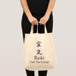 Reiki Feel The Energy Tote Bag
