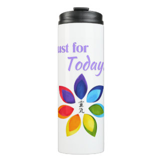 Reiki Flower T-Shirt Thermal Tumbler
