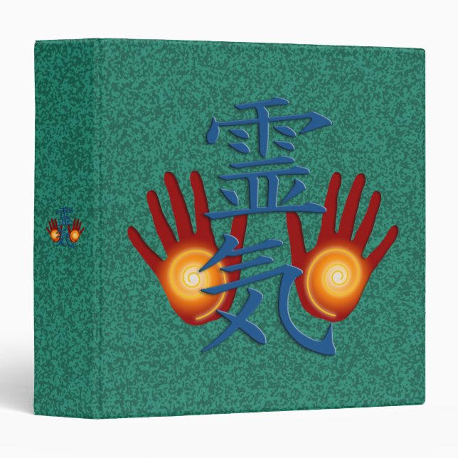 Reiki Hands Binder (Front/Spine)