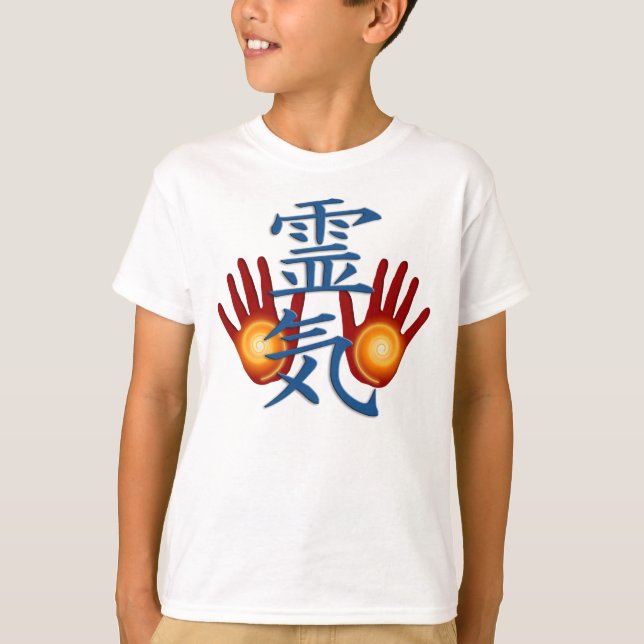 Reiki Hands T-Shirt (Front)