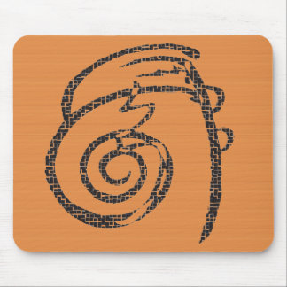 Reiki Healing : Tangerine Mouse Pad