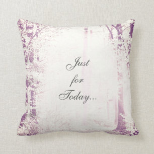 Reiki Just for Today Throw Pillow