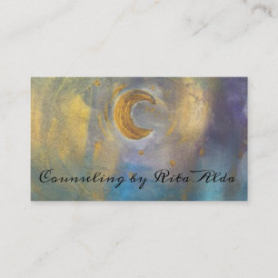 Reiki Lightworker Moon Star Mystic Business Cards