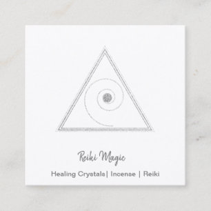 Reiki Magic Square Business Card