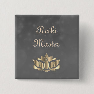 Reiki Master 2 Inch Square Button