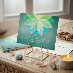 Reiki Master and Yoga Mediation Instructor Quotes Postcard