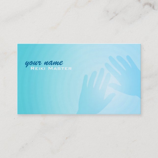 Reiki Master Business Cards (Front)