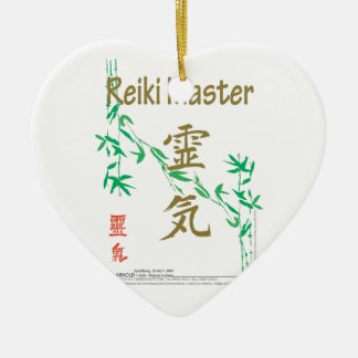 Reiki Master Ceramic Ornament