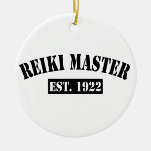 Reiki Master Ceramic Ornament