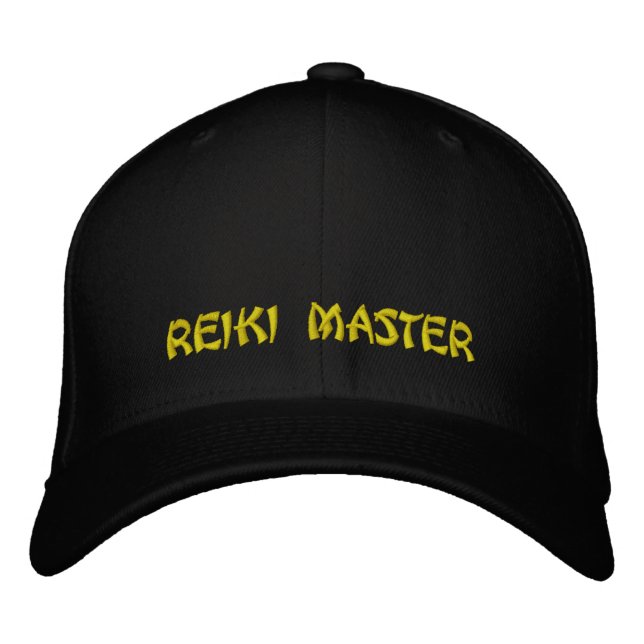 Reiki Master Embroidered Cap (Front)