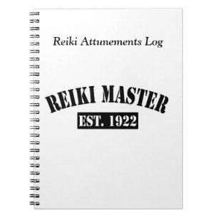 Reiki Master Notebook