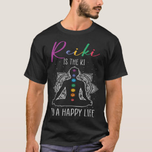 Reiki Master Quote for Chakra Healing and Energy H T-Shirt