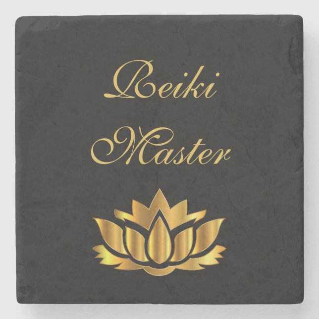 Reiki Master Stone Coaster (Front)