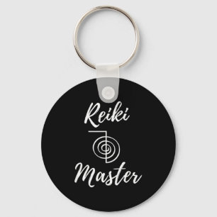 Reiki Master Wellness New Age Chakra Yoga  Keychain
