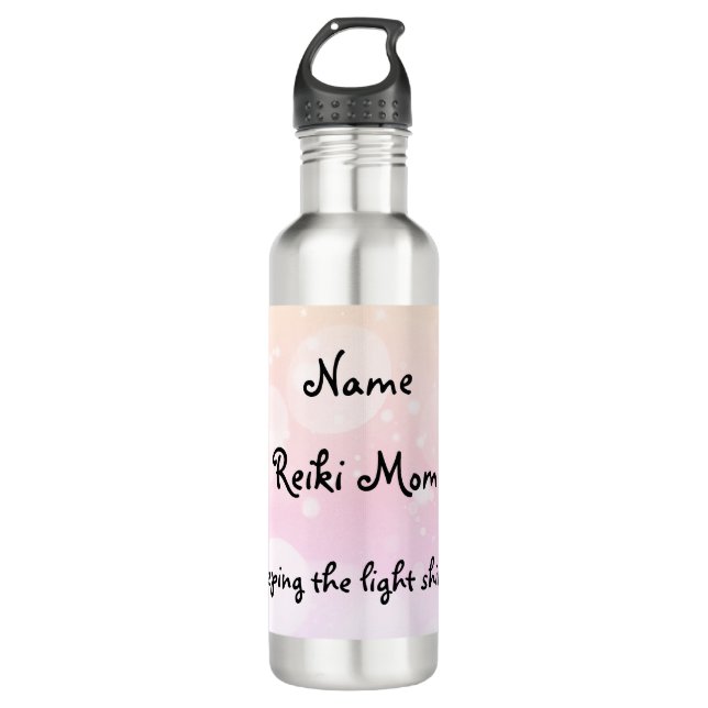 Reiki Mom 710 Ml Water Bottle (Front)