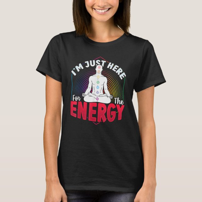 Reiki Practitioner for an Energy Healer T-Shirt (Front)