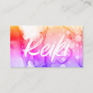 *~* Reiki Practitioner Healer Master Energy Heal Business Card