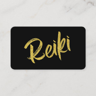 *~*  Reiki Practitioner Master Energy Healing Business Card