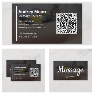 Reiki Practitioners Wellness Professionals Massage Business Card