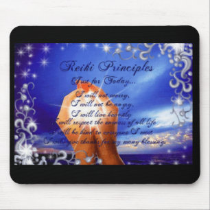 Reiki Principles Mouse Pad