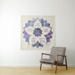 Reiki Principles - Reiki Precepts Tapestry