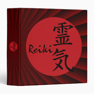 Reiki - red binder