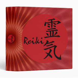 Reiki - red binder