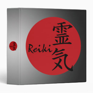 Reiki - red binder