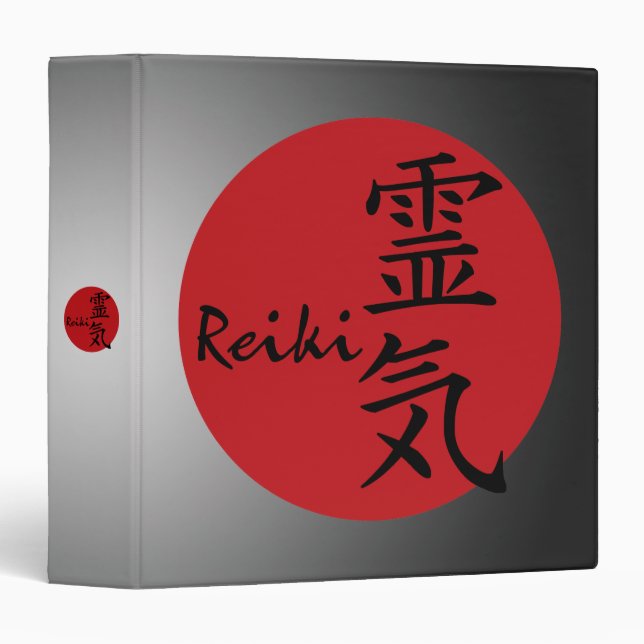 Reiki - red binder (Front/Spine)