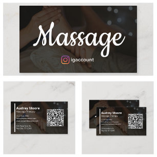 Reiki Reflexologists Wellness Massage Therapists Business Card