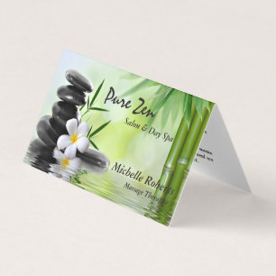 Reiki Spa Yoga W/Appointment & Referral Business Card