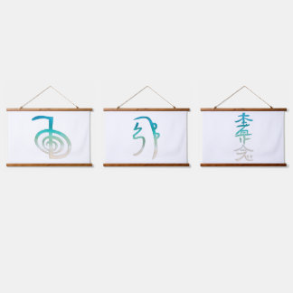 Reiki Symbols Tapestry Wall Art