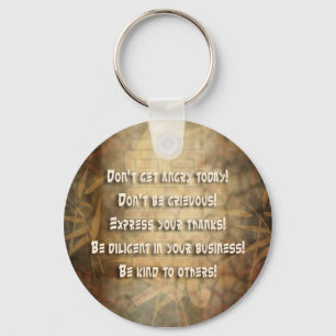 REIKI Usui Principles Keychain