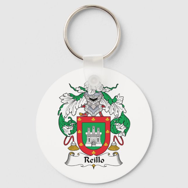 Reillo Family Crest Keychain (Front)