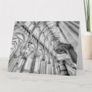 Reims Notre Dame Cathedral Infrared Card