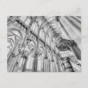 Reims Notre Dame Cathedral Infrared Postcard