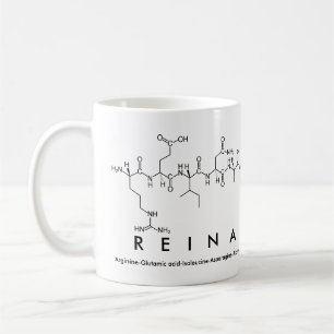 Reina peptide name mug