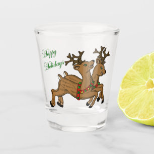 Reindeer 1 shot glass