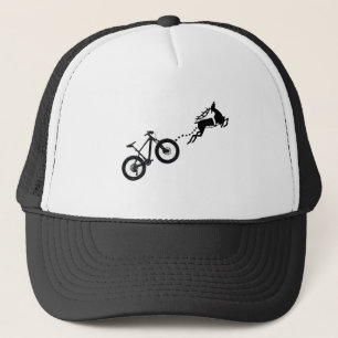 Reindeer Antler Mountain Bike Christmas rider  Trucker Hat
