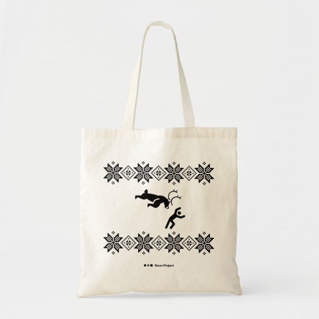 Reindeer Attack Tote (Front)